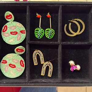 ✨5 pair for earrings ✨